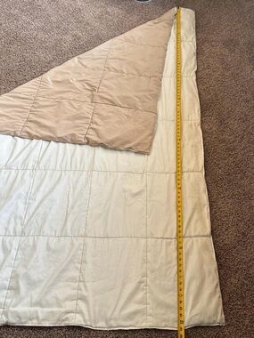 Target Reversible Comforter in Beige and Cream